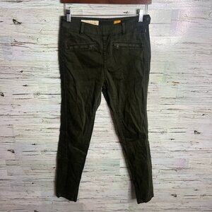 Anthropologie Pilcro and the Letterpress Size 26 Green Fit Superscript Pants